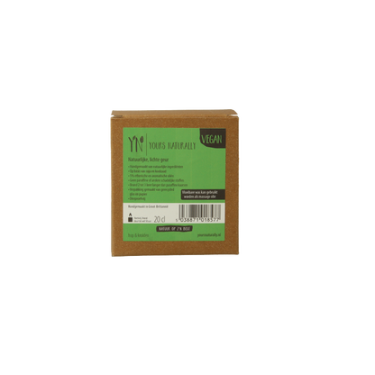Yours Naturally Geurkaars in glas hop & kruiden 20cl 1 Stuks