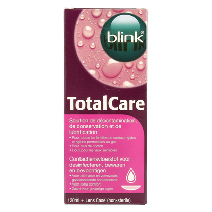 Blink Total care solution & lenscassette 120 Milliliter