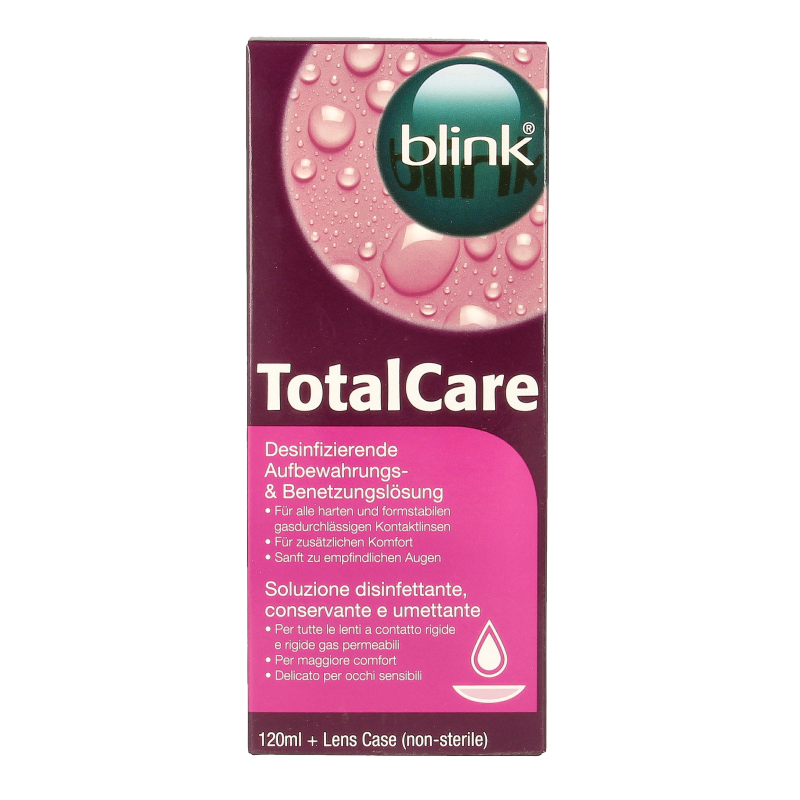 Blink Total care solution & lenscassette 120 Milliliter