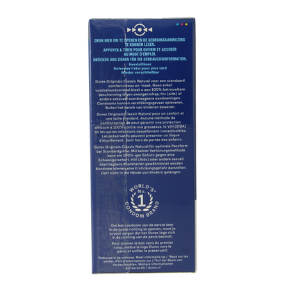 Durex Classic natural 20.00 Stuks