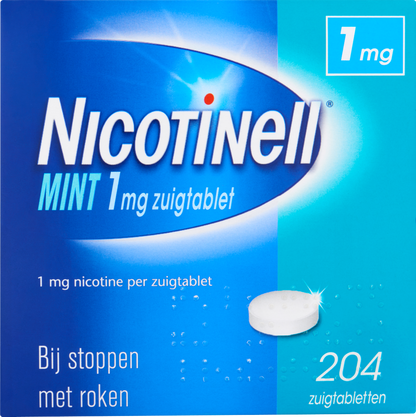 Nicotinell Mint 1mg 204.00 Zuigtabletten