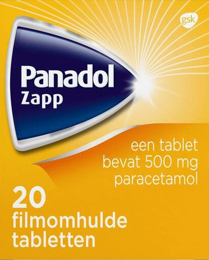 Panadol Zapp 500mg 20 Tabletten