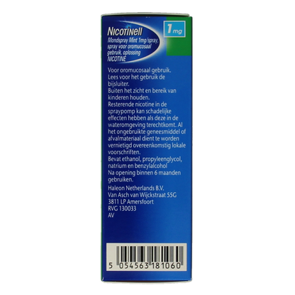 Nicotinell Mondspray 1mg 15 Milliliter