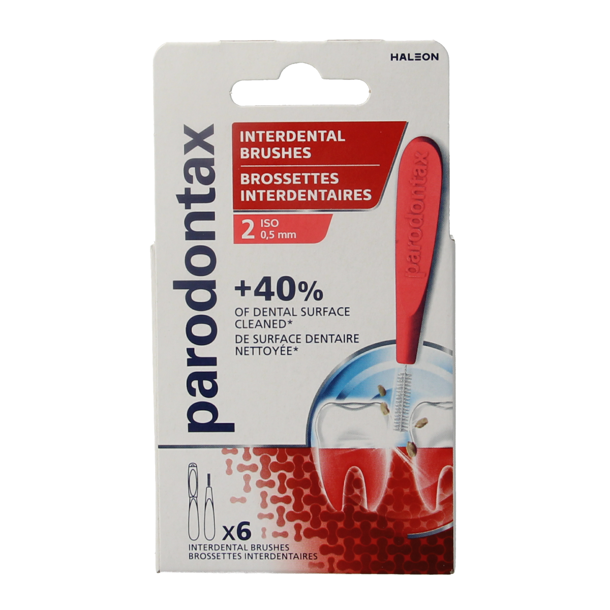 Parodontax Interdental size 2 6.00 Stuks
