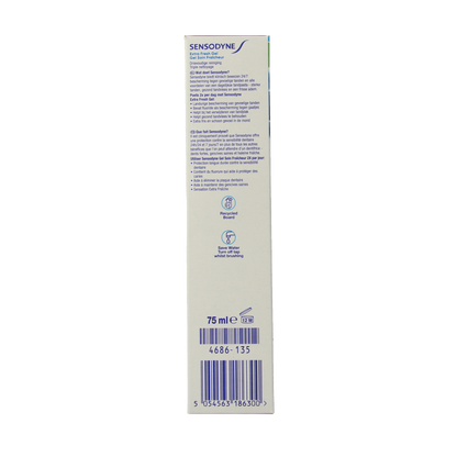 Sensodyne Tandpasta extra fresh gel 75 Milliliter