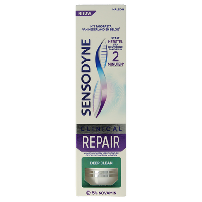 Sensodyne Tandpasta clinical repair deep clean 75.00 Milliliter