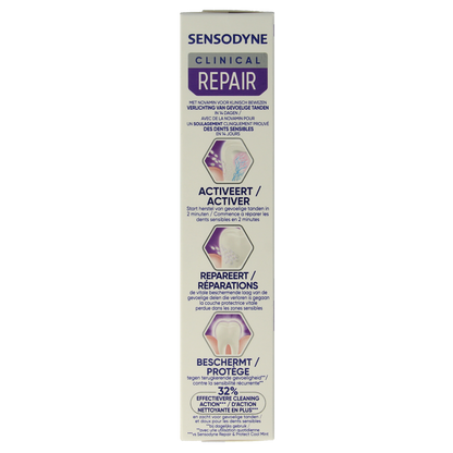 Sensodyne Tandpasta clinical repair deep clean 75.00 Milliliter