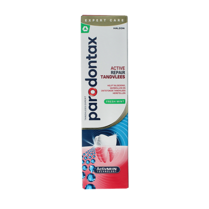 Parodontax Tandpasta active gum repair fresh mint 75 Milliliter