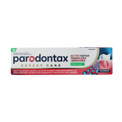 Parodontax Tandpasta active gum repair fresh mint 75 Milliliter