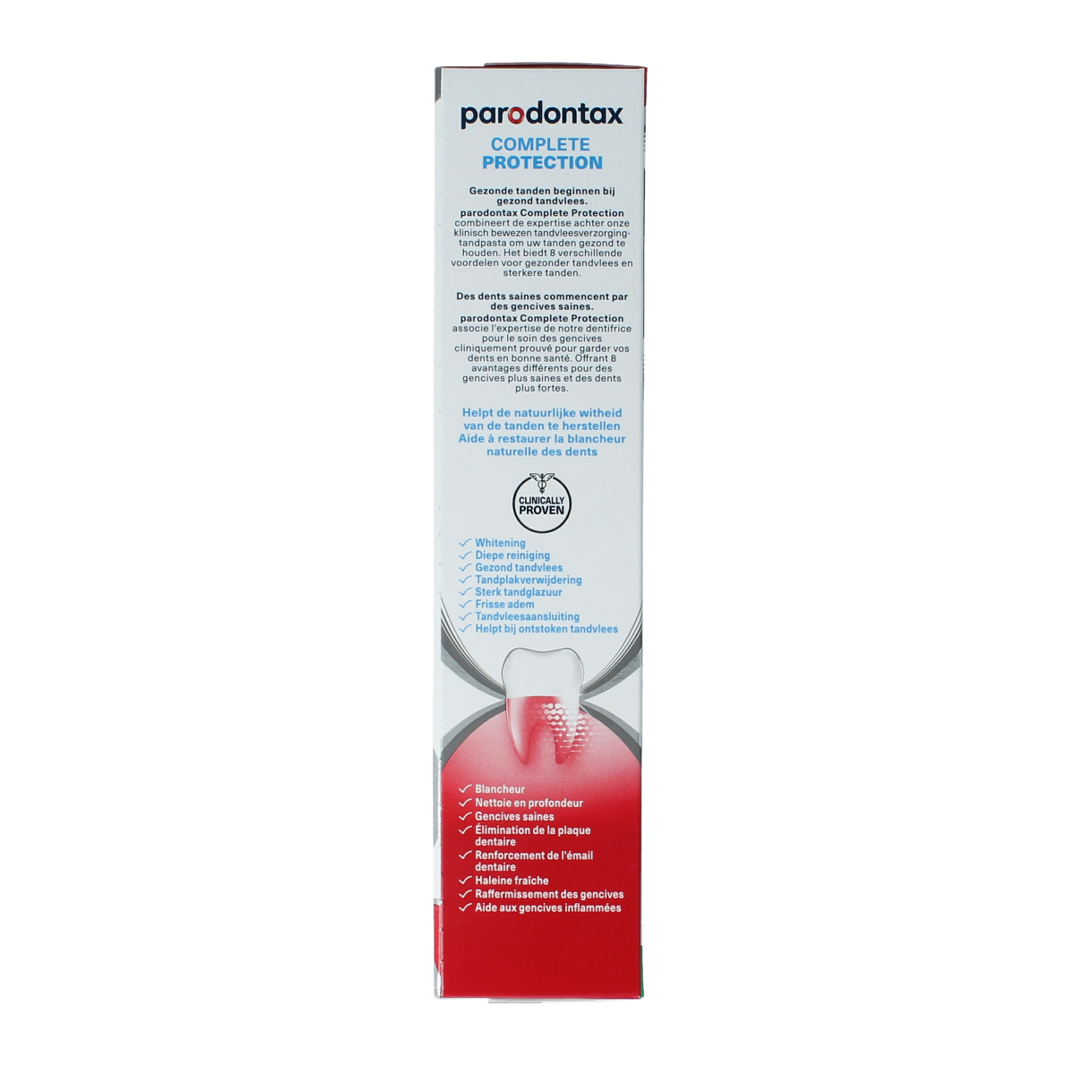 Parodontax Tandpasta complete protection whitening 75.00 Milliliter