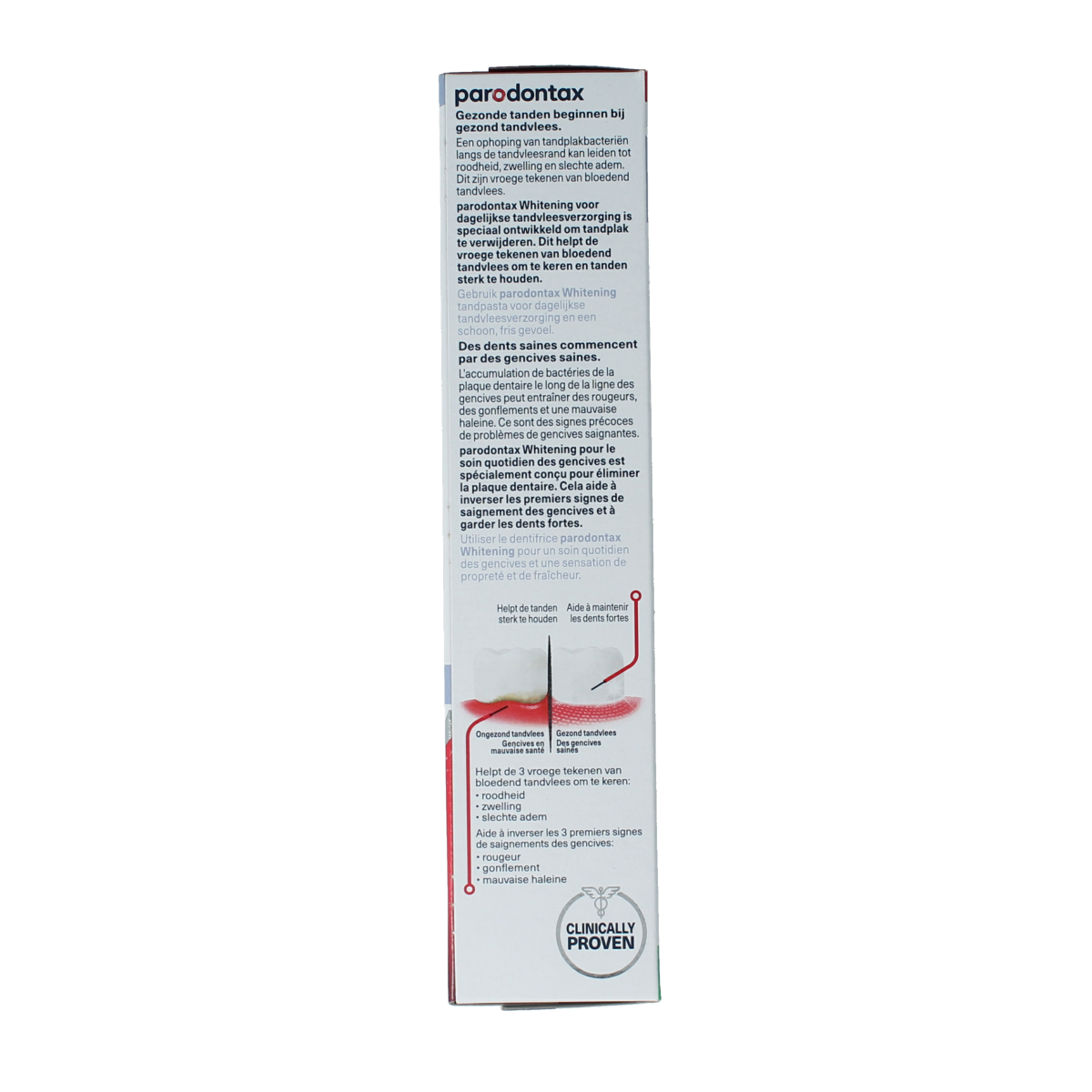 Parodontax Tandpasta whitening 75.00 Milliliter