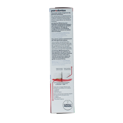Parodontax Tandpasta whitening 75.00 Milliliter