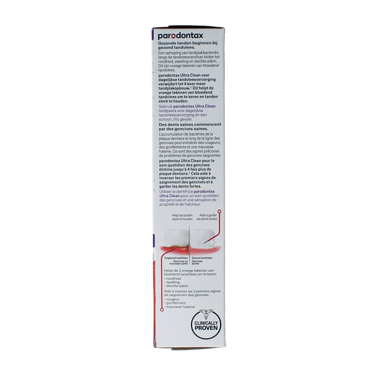 Parodontax Tandpasta ultra clean 75.00 Milliliter