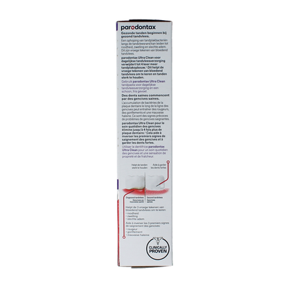 Parodontax Tandpasta ultra clean 75.00 Milliliter