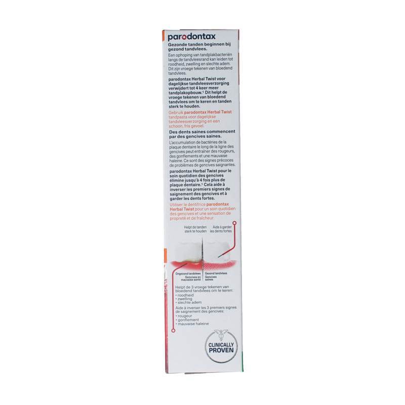 Parodontax Tandpasta herbal twist 75 Milliliter
