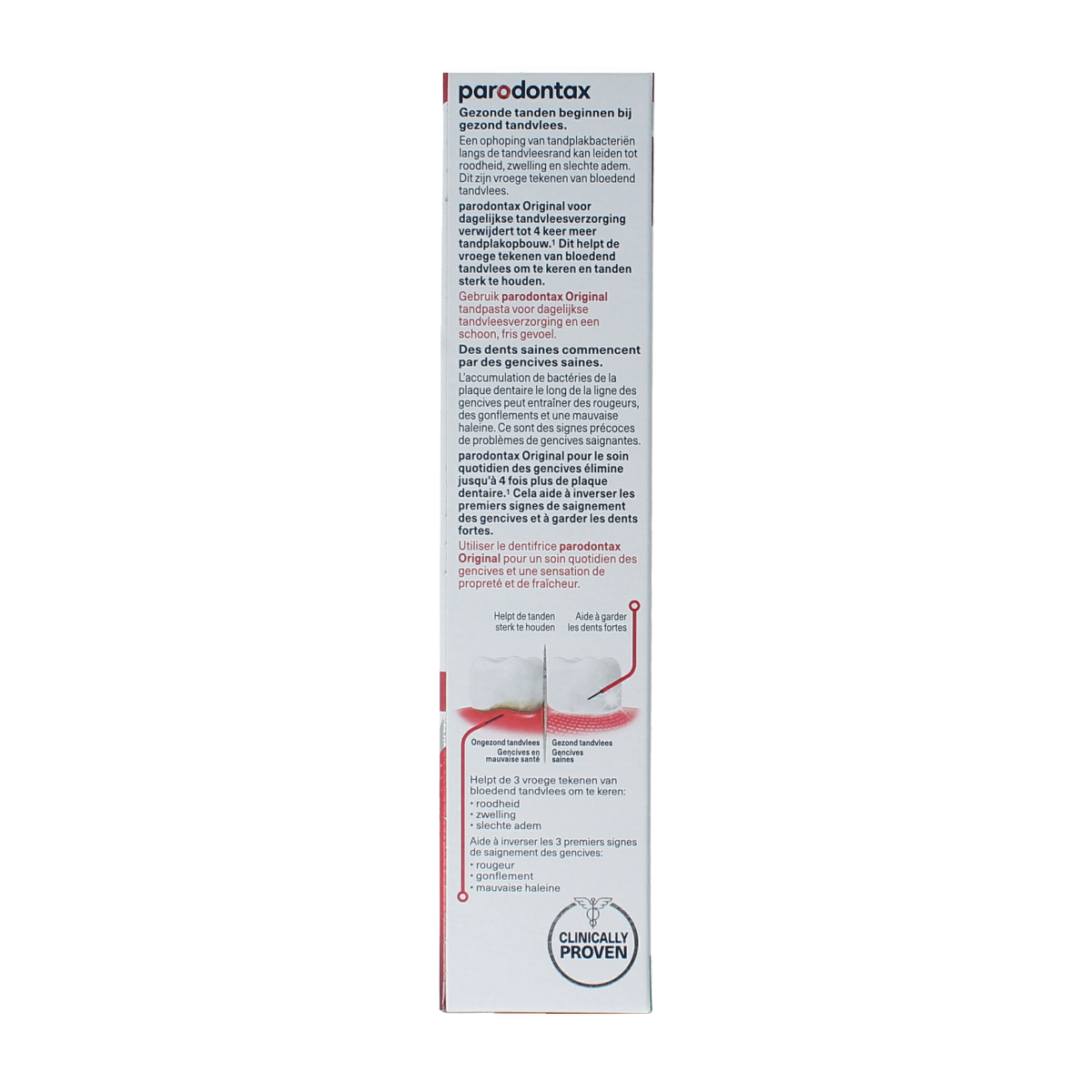 Parodontax Tandpasta fluoride 75.00 Milliliter