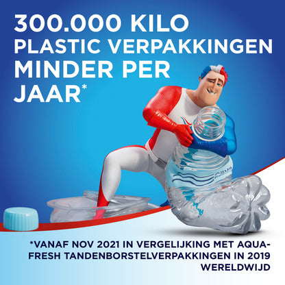 Aquafresh Tandenborstel clean & flex hard 3 Stuks