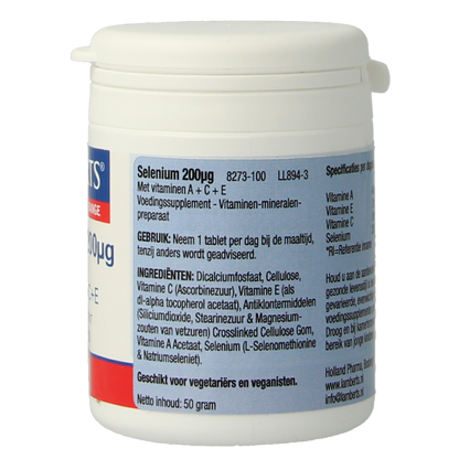 Lamberts Selenium 200mcg met vitamine A C E 100 Tabletten