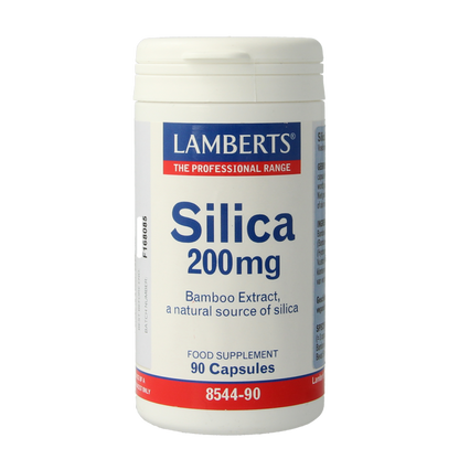 Lamberts Kiezelzuur uit bamboe (silica 200mg) 90 Vegetarische capsules