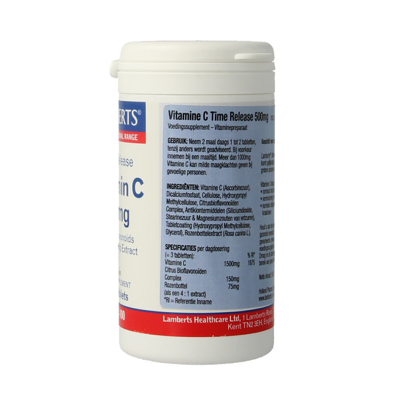 Lamberts Vitamine C 500 time released & bioflavonoiden 100 Tabletten