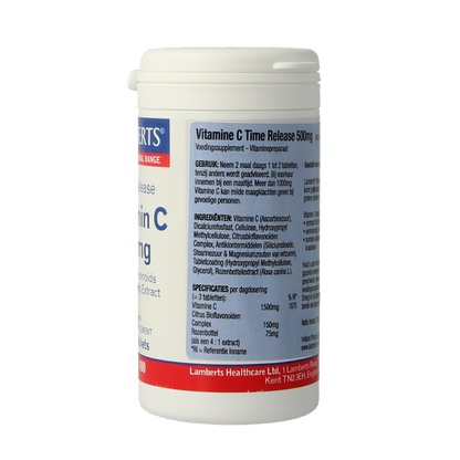 Lamberts Vitamine C 500 time released & bioflavonoiden 100 Tabletten