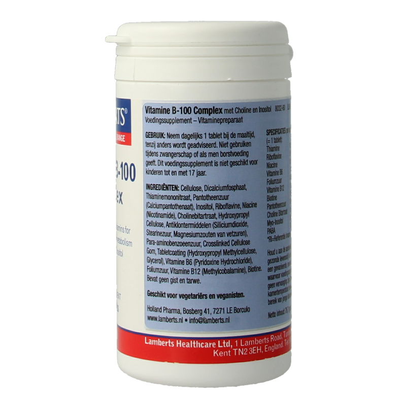 Lamberts Vitamine B100 complex 60 Tabletten