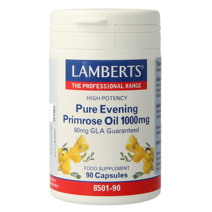 Lamberts Teunisbloemolie 1000mg (pure evening primrose) 90 Capsules