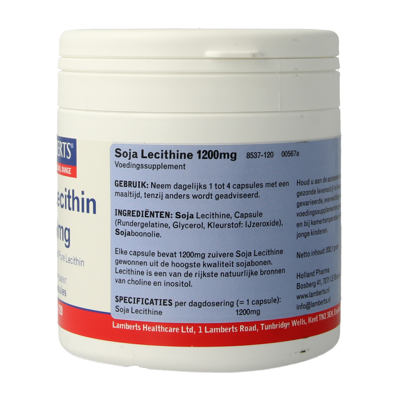 Lamberts Lecithine 1200mg 120 Capsules
