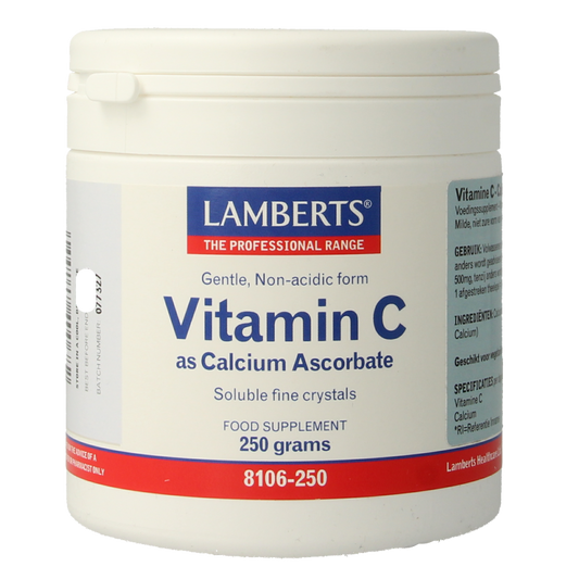 Lamberts Vitamine C calcium ascorbaat 250 Gram