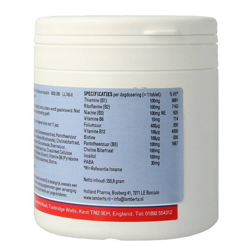 Lamberts Vitamine B100 complex 200 Tabletten