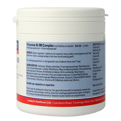 Lamberts Vitamine B100 complex 200 Tabletten