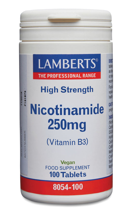 Lamberts Vitamine B3 250mg (nicotinamide) 100 Tabletten