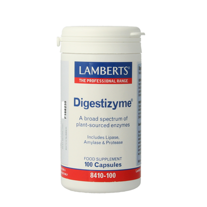 Lamberts Digestizyme spijsverteringsenzymen 100 Vegetarische capsules