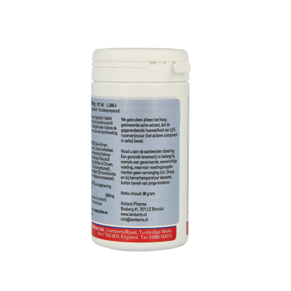 Lamberts Salie (sage) 90 Tabletten