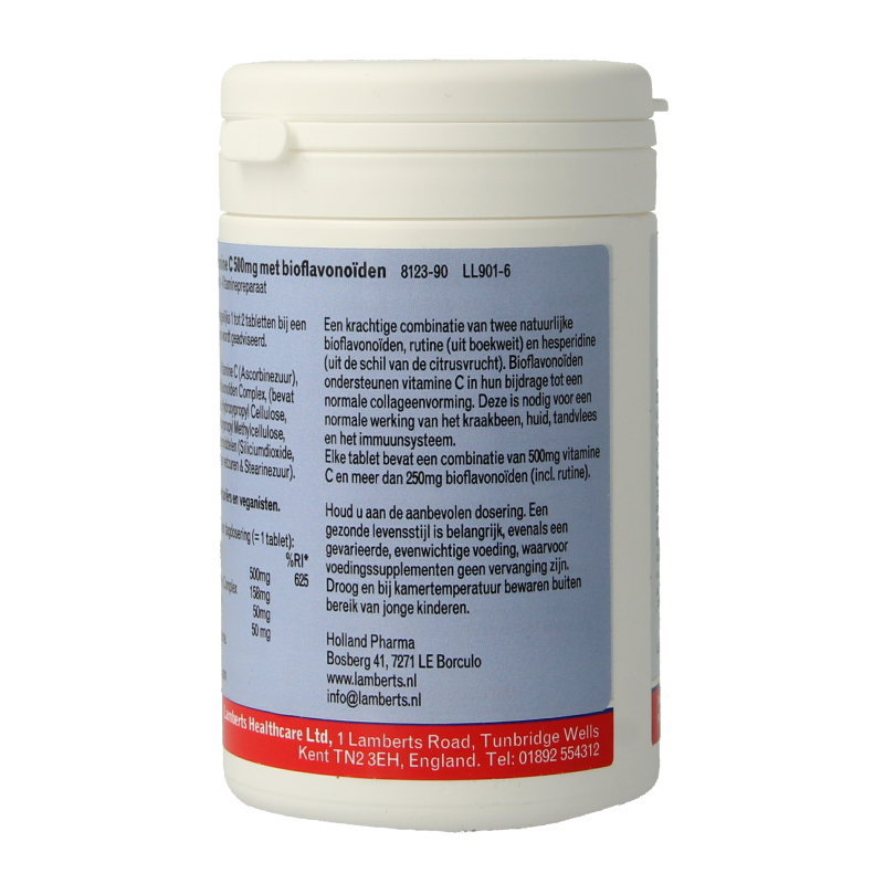 Lamberts Vitamine C 500mg rutine & bioflavonoiden 90 Tabletten