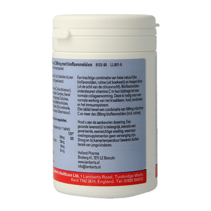 Lamberts Vitamine C 500mg rutine & bioflavonoiden 90 Tabletten