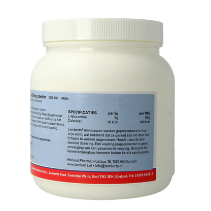 Lamberts L-Glutamine poeder 500 Gram