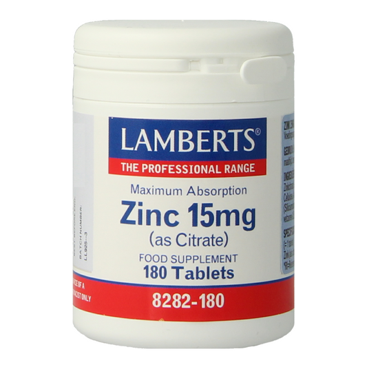 Lamberts Zink citraat 15mg 180 Tabletten
