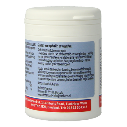 Lamberts Zink citraat 15mg 180 Tabletten