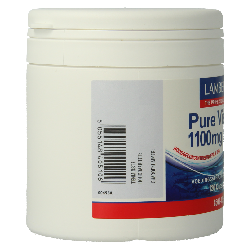 Lamberts Pure visolie 1100mg omega 3 120 Capsules
