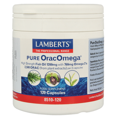 Lamberts Orac omega (visolie) 120 Capsules