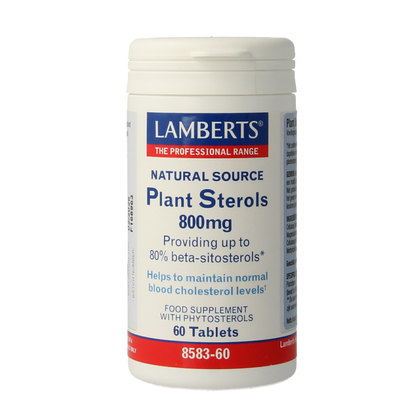 Lamberts Plant sterolen 800mg 60 Tabletten