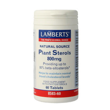 Lamberts Plant sterolen 800mg 60.00 Tabletten