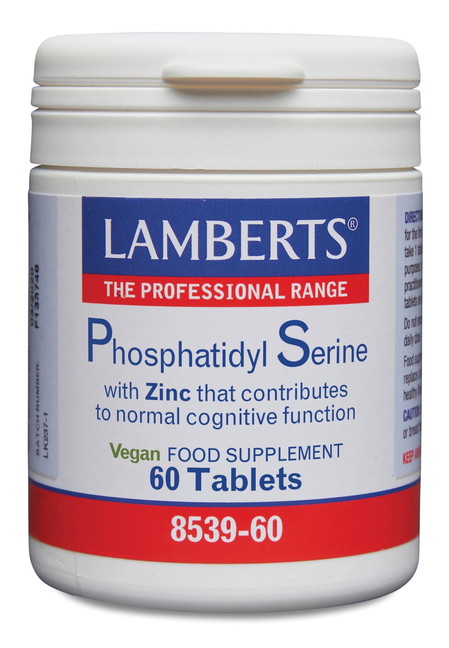 Lamberts Phosphatidyl serine 100mg 60.00 Tabletten