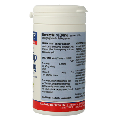 Lamberts Rozenbottel 10.000mg 60 Tabletten