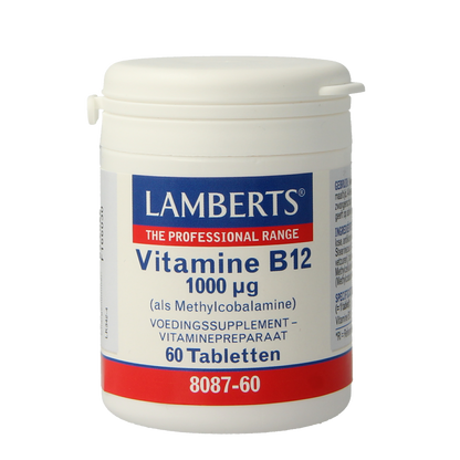 Lamberts Vitamine B12 methylcobalamine 1000mcg 60.00 Tabletten