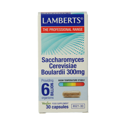 Lamberts Saccharomyces boulardii 300mg 30 Capsules