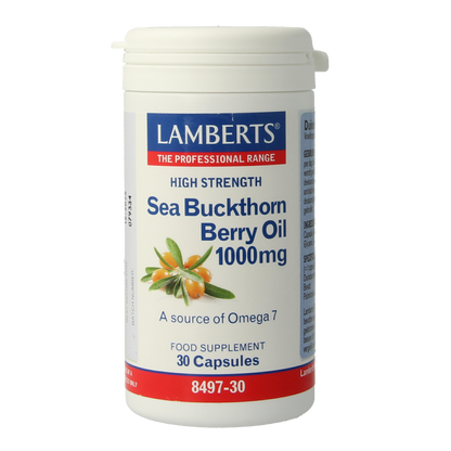 Lamberts Duindoornolie 1000mg 30 Capsules