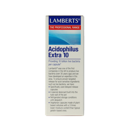 Lamberts Acidophilus Extra 10 30 Vegetarische capsules