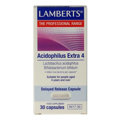 Lamberts Acidophilus Extra 4 30 Capsules